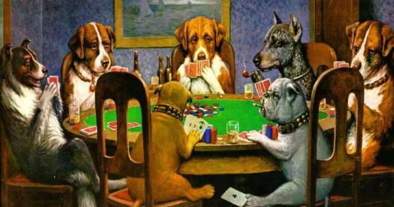 Meet the Dogs Playing Poker Paintings
