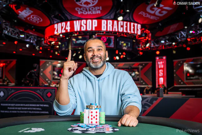 WSOP 2024 Mostafa Haidary
