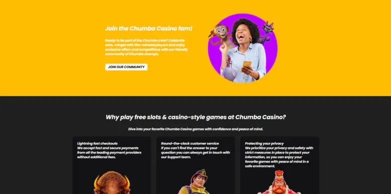 Chumba Casino community