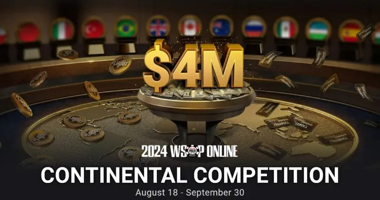 WSOP Online 2024: Continental Flipouts