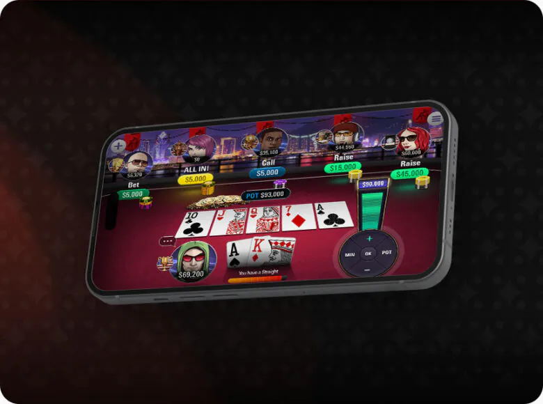 Jackpot Poker mobile app