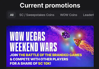 Participate in promotions