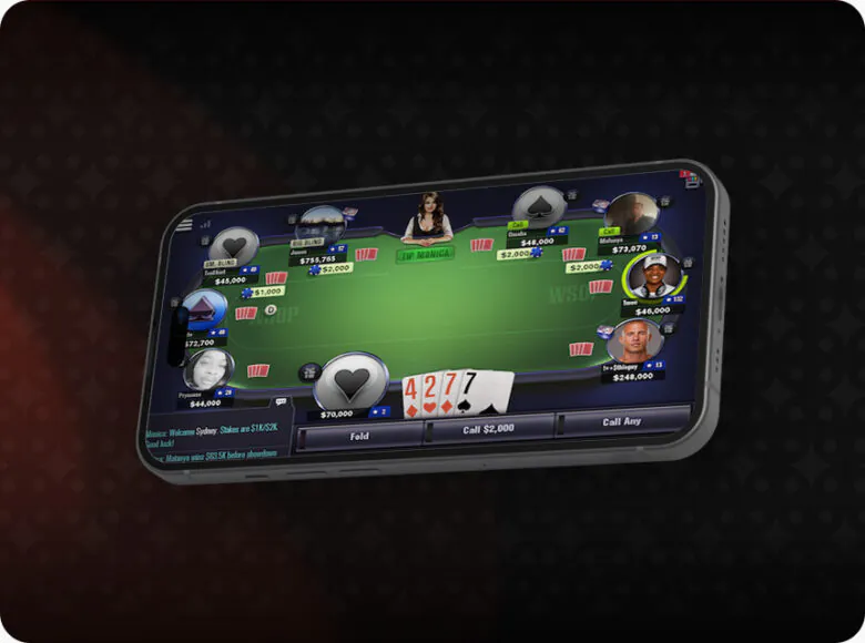 World Series of Poker mobile app