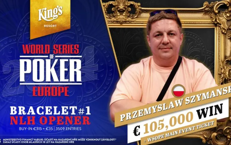 WSOPE Przemysław Szymanski