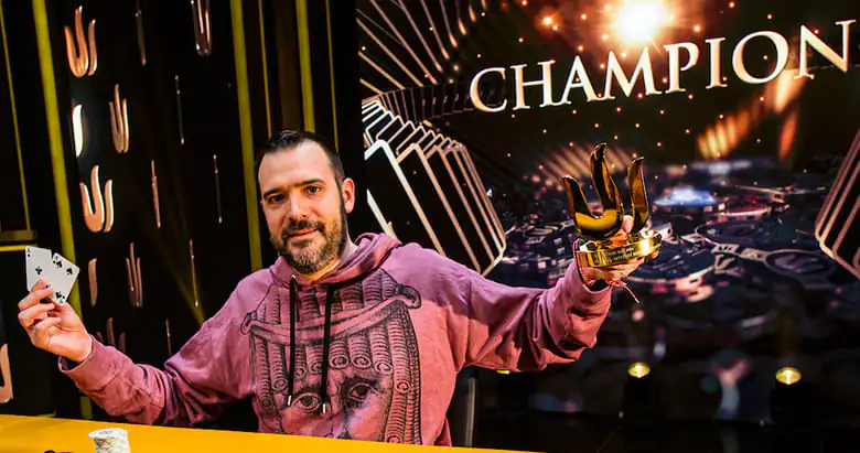 Dimitar Danchev (Winner's Photo in $40K Mystery Bounty on Triton Jeju 2024)