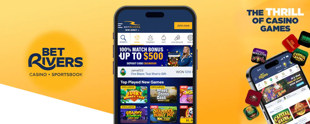 BetRivers Casino mobile app