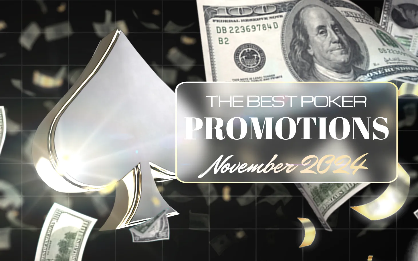 The best promotions made by poker rooms in November 2024