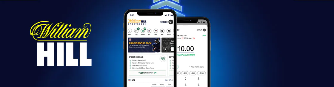 William Hill Sportsbook mobile app for iOS & Android
