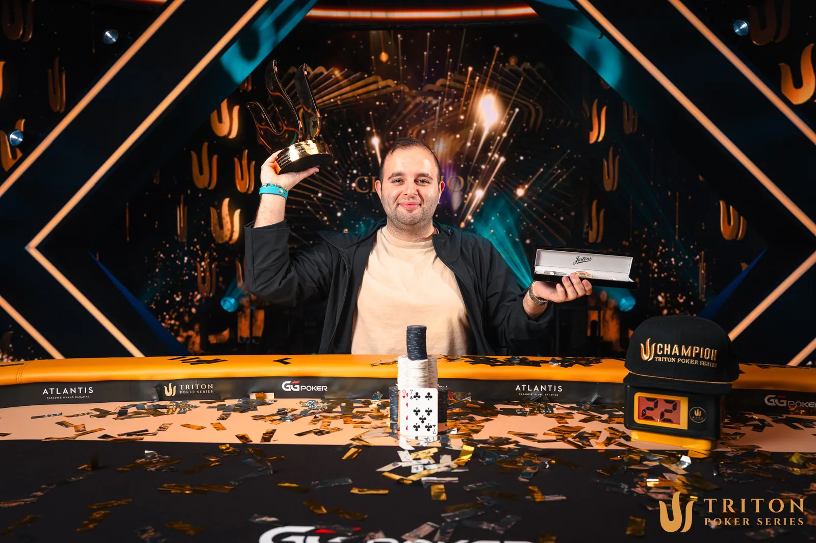 Kayhan Mokri Wins $250K Triton Invitational WSOP Paradise