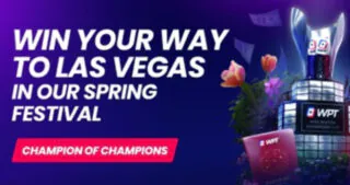 WPT Global - Win your way to Las Vegas in our Spring Festival.